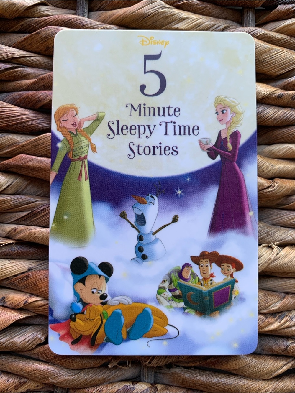 Yoto Card Disney 5 Minute Sleepy Time Stories Card Audiobook